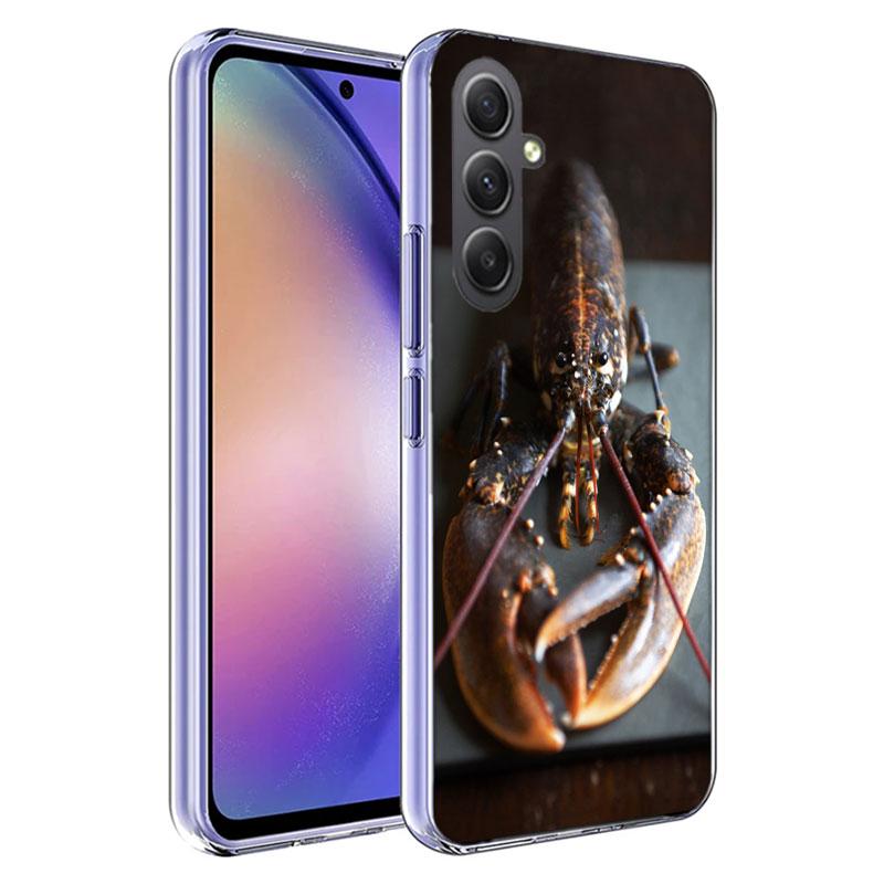 Live Lobster Phone Case for Samsung A17 A37 A57 A07 A16 A26 A36 A56 A06 A02S A12 A22 A32 A52S A04S A14 A24 A34 A54 A03 A13 A33 A