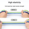 4Pcs Metal Buckles No Tie Shoelaces Elastic for Sneakers One Size Fits All Adult Kids Quick Laces Lazy Sport Rubber Shoestrings