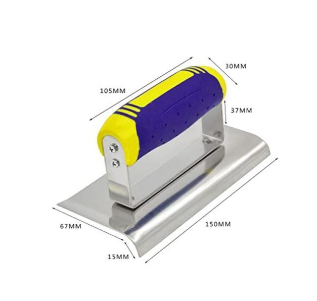 

Кельма с острым и скругленным углом для диатомовой грязи и ремонта шпатлевкой
