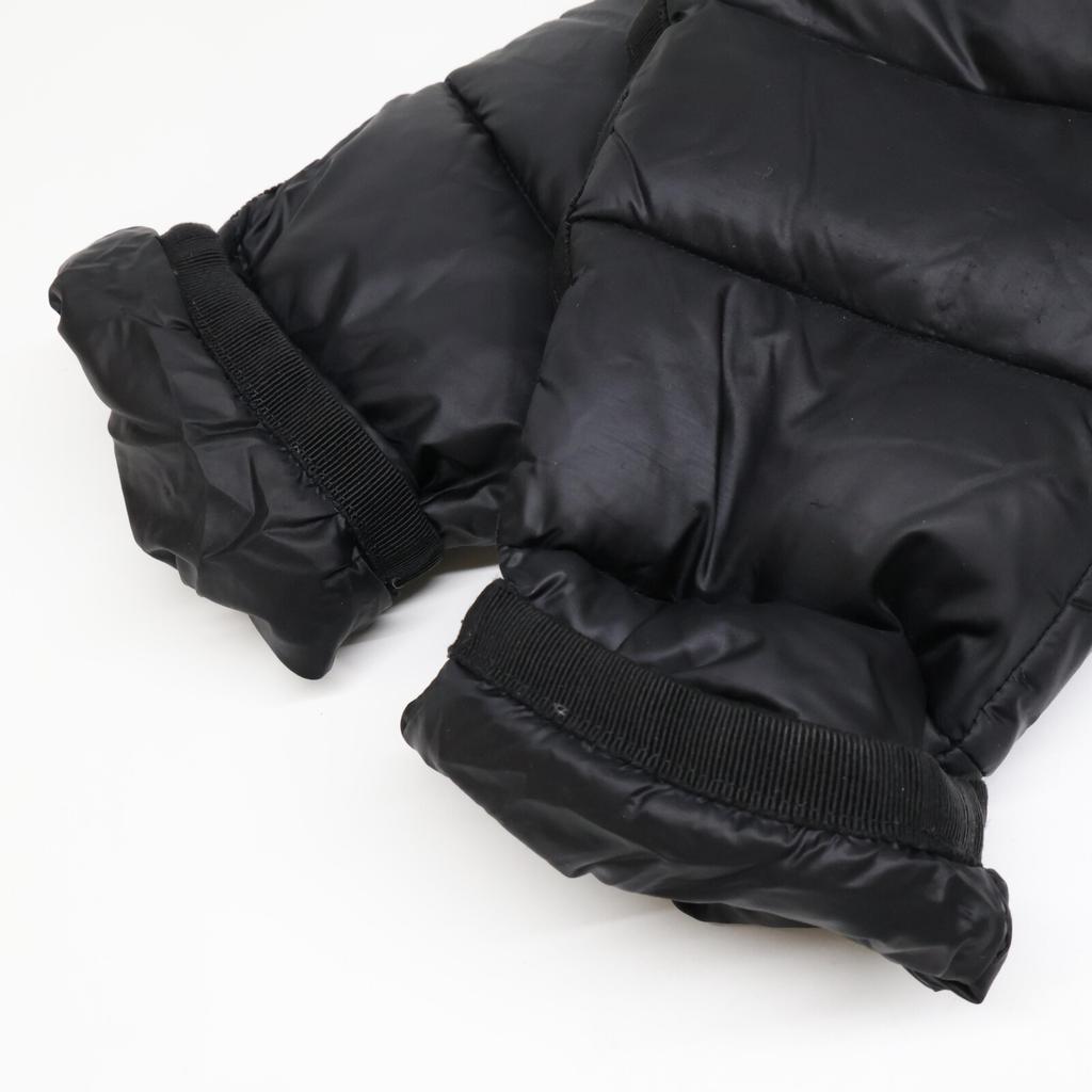 MONCLER HERMINE Hermine hooded down jacket coat 00 blackUsed