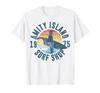Jaws Amity Island Surf Board T-Shirt Mens Womens Tees Top