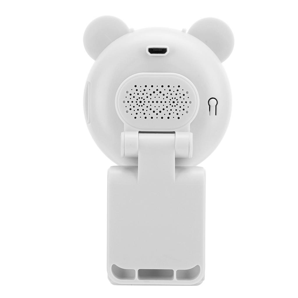 1080P HD USB Computer Camera Video Recording Digital Webcam BuiltIn Microphone for Live Broadcast(White )