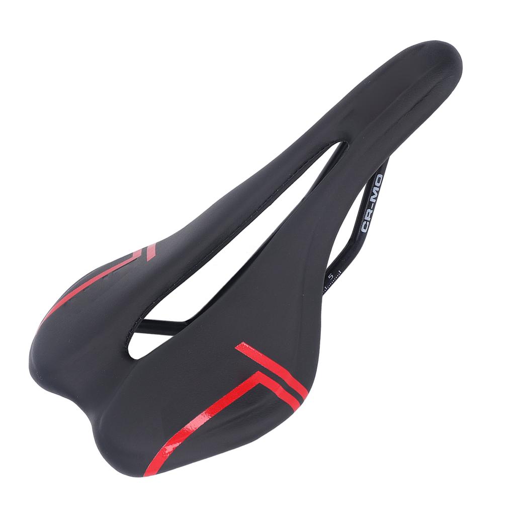 Mountain Bike Saddle Cushion Microfib  PU Lth  Hollow Brthable for Road Riding