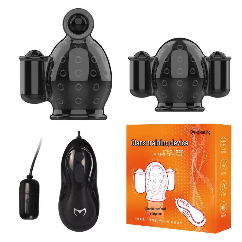 Odolný pánský vibrační penisový trenažér a uzamykací kroužek na spermie