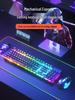 Wired Mechanical Feel Keyboard & Silent Mouse Set for Gaming & Typing