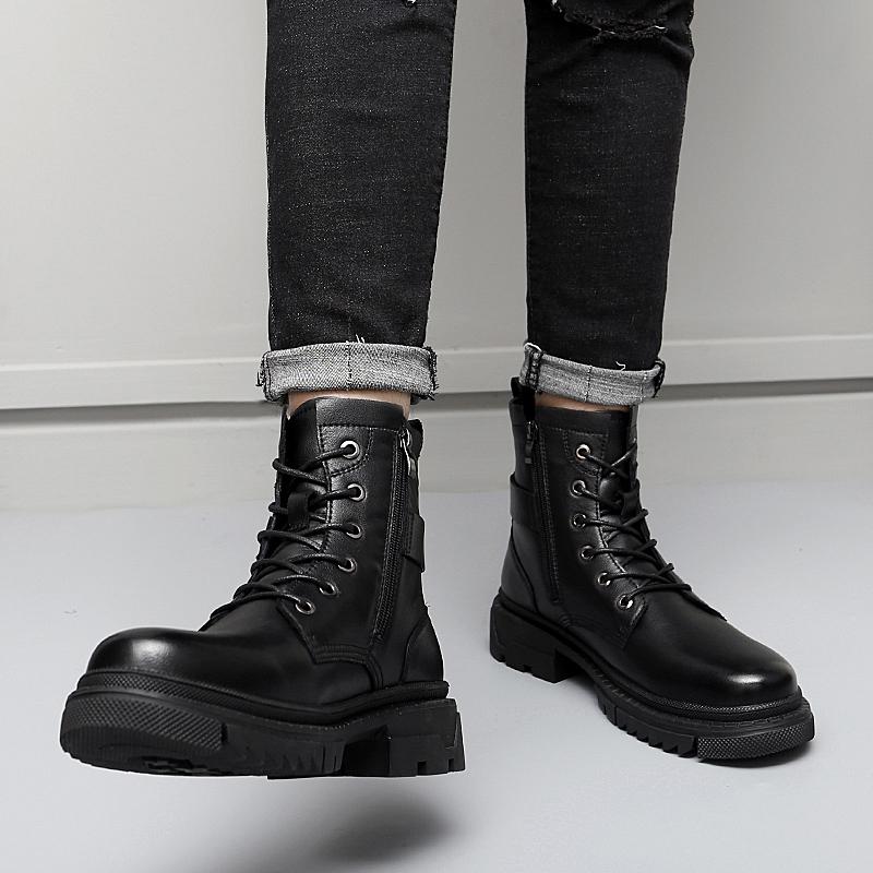 Модные зимние мужские ботинки — фото 4