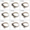 Stainless Steel Strengthens The Clamp Hose Clamp Circular Air Water Pipe Fuel Hose Clips Of Water Pipe Fasteners Clamps 20 Sizes