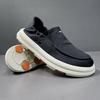 2026 Summer New Hollow Thin Men's Cloth Shoes Breathable Canvas Shoes Big Head Platform Youth Shoes Casual Shoes