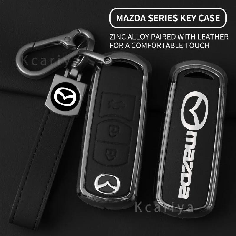 2025 Horký Celoplošný Kryt Držák Plášť pro Klíč od Auta Pro Mazda 2 3 5 6 BL BM GJ Atenza Axela Demio CX-3 CX3 CX-5 CX5 CX7 CX-7 CX-9 CX8