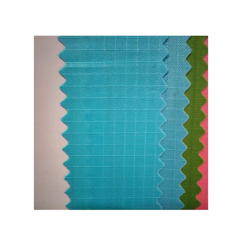 Waterproof Three-Grid PU Polyester Fabric for Bags and Tablecloths