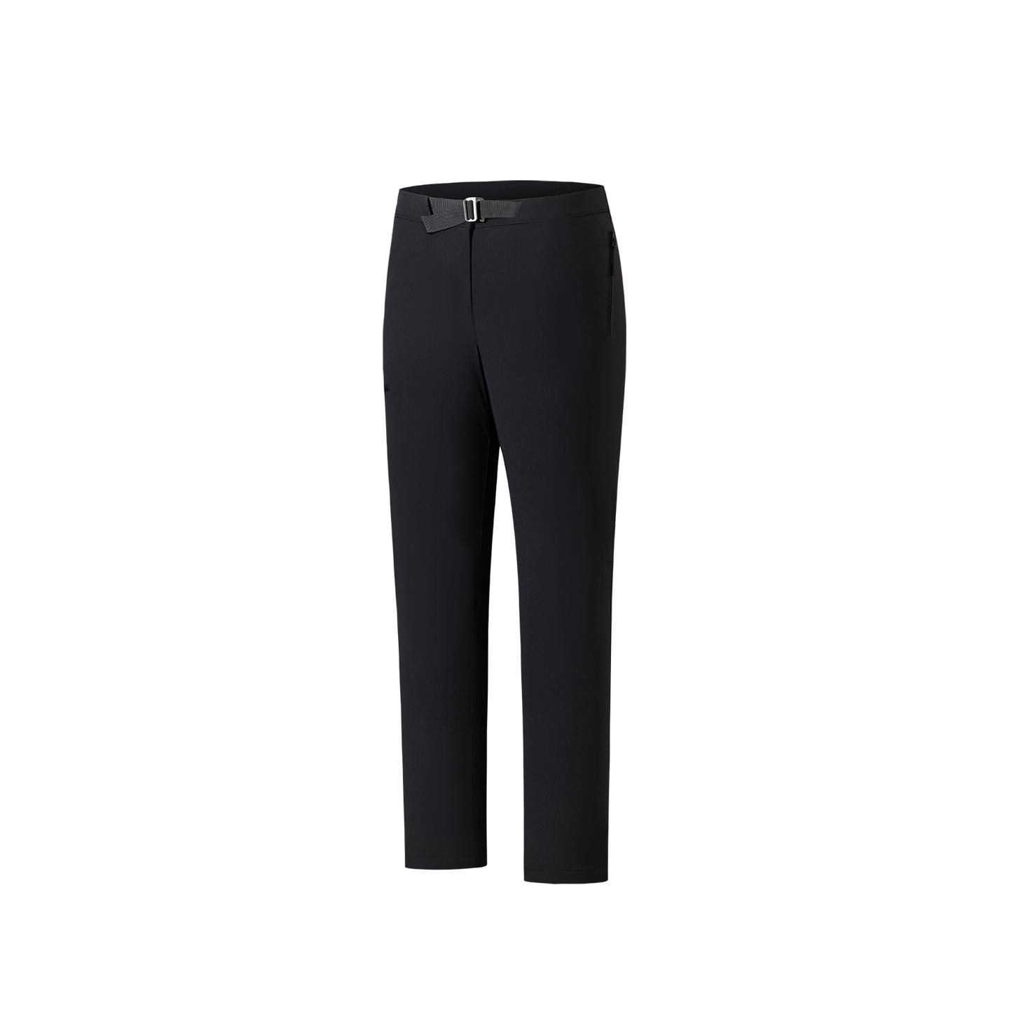 

Anta Champion Womens Woven Sports Long Pants Summer Casual Pants Women bottoms Basic-Black 162620508-1 XS