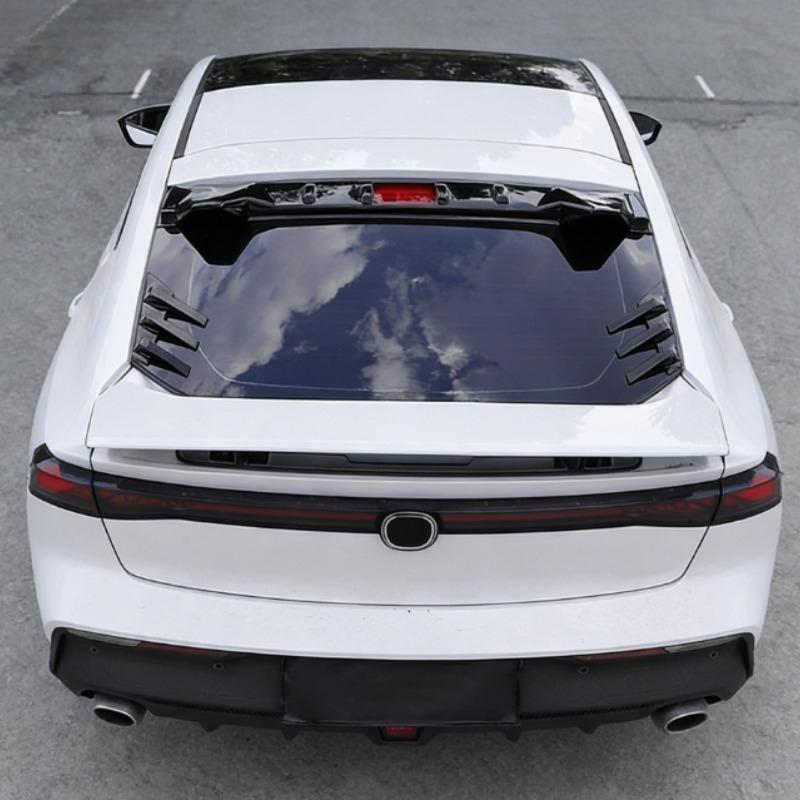 Universal Car Rear Windshield Side Spoiler Rear Wing Trim Side Vents Decoration General Window Louvers Exterior Decorative