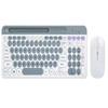 OLOEY ZYG-806 Macaron Dual-Mode Wireless Bluetooth Keyboard Mouse Set