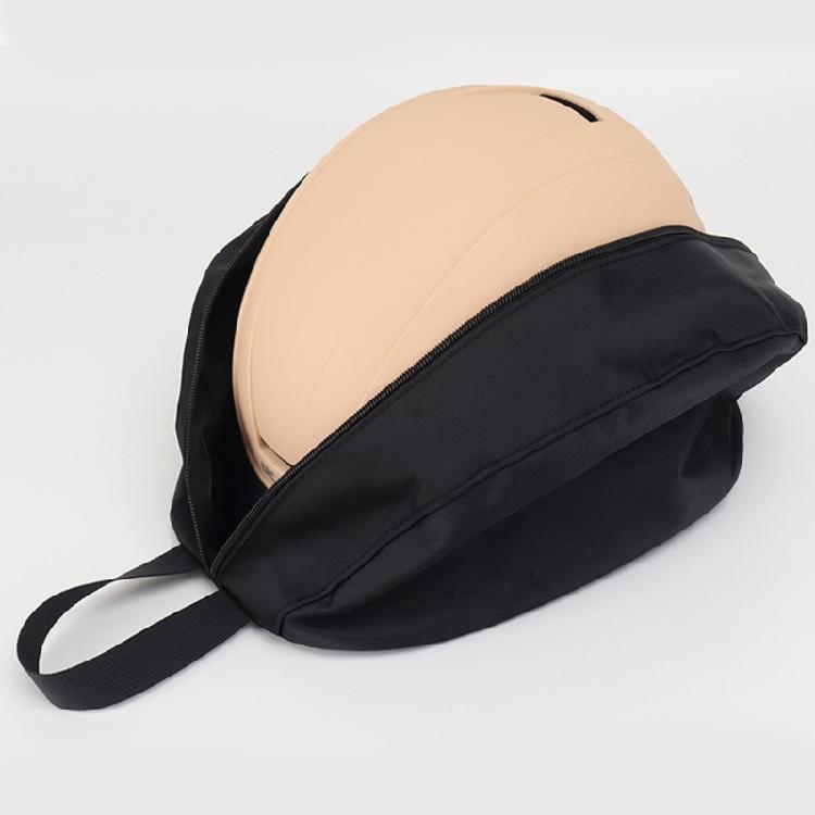 Polyester Cycling Helmet Protector Bag With Handle Riding Helmet Carrying Bag For Half And Full Helmets Organization