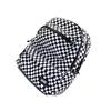 Vans Polyester Backpack Regular Unisex Black White Plaid VN000GP1DWW