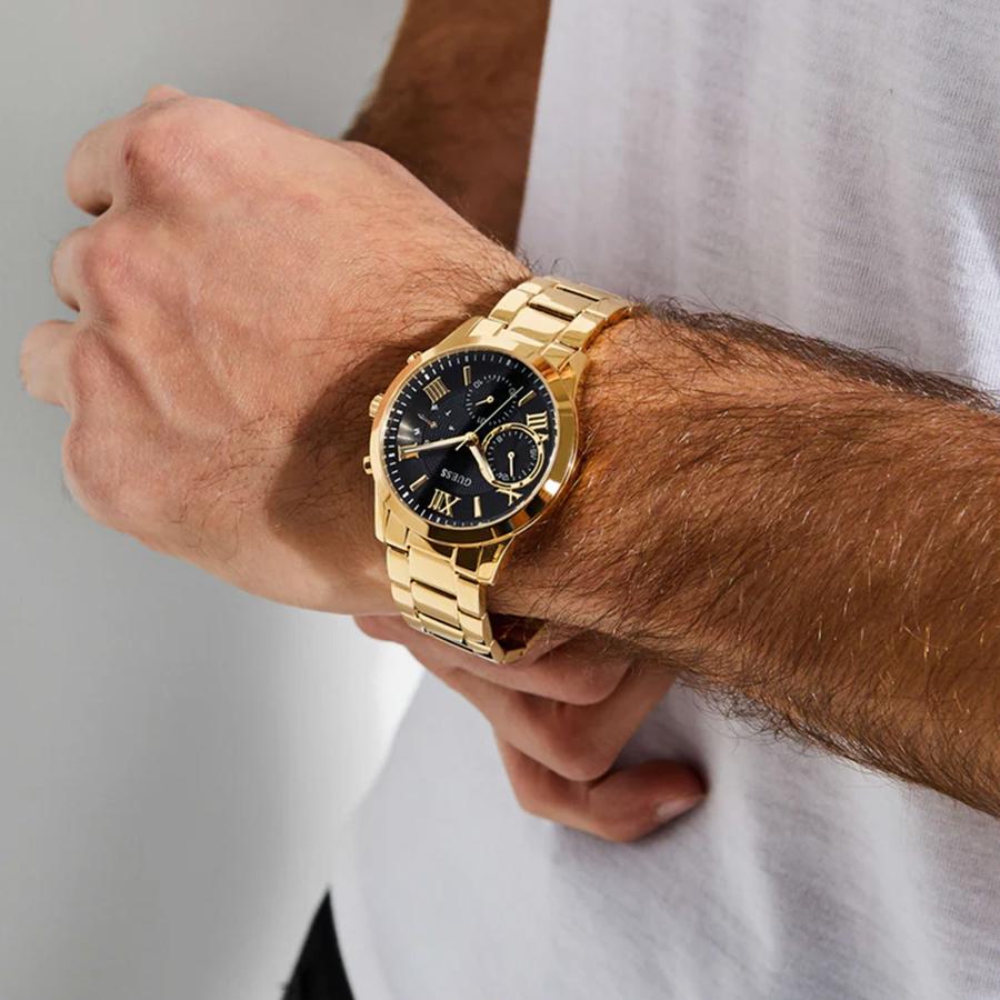 Orologio da Uomo al Quarzo, Realizzato in Acciaio Inossidabile, Elegante e Semplice, Adatto per l'Uso QuotidianoW0601G2