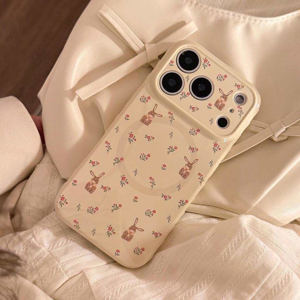 Cute Rabbit Phone Case for iPhone 16, iPhone 17, and iPhone 17 Pro Max