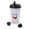Cup Shaped LED Light Cute Funny 3 Colors Stepless Dimmable Touch Control Rechargeable Night Lamp