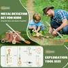 Audio Alarm Metal Detector Adjustable Length Kids Explorer Toy  Lawn Exploration