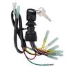 Zündschalter Schlüssel Assy 703-82510-43 für Yamaha Außenbordmotoren Steuerbox Bootszubehör Marine Außenbordmotor