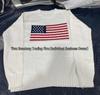 Women's Long Sleeve Retro Flag Knit Sweater - European & American Style