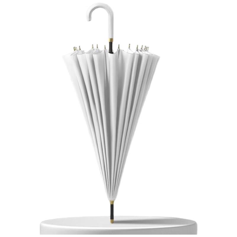 MAYDU 24-Rib Windproof Long Handle Umbrella