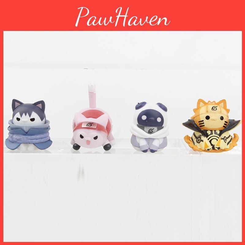 Abs Naruto Cats Action Figure Model Anime Collectors Gift Decoration Gift Kids