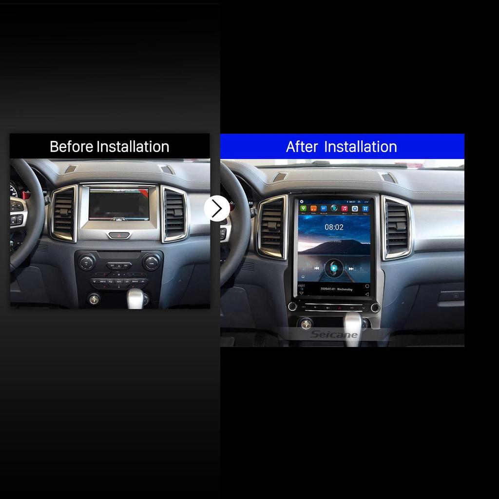 Sistem Compatibil CarPlay Android 13 pentru Ford Everest, Ranger și Endeavour 2015-2022.