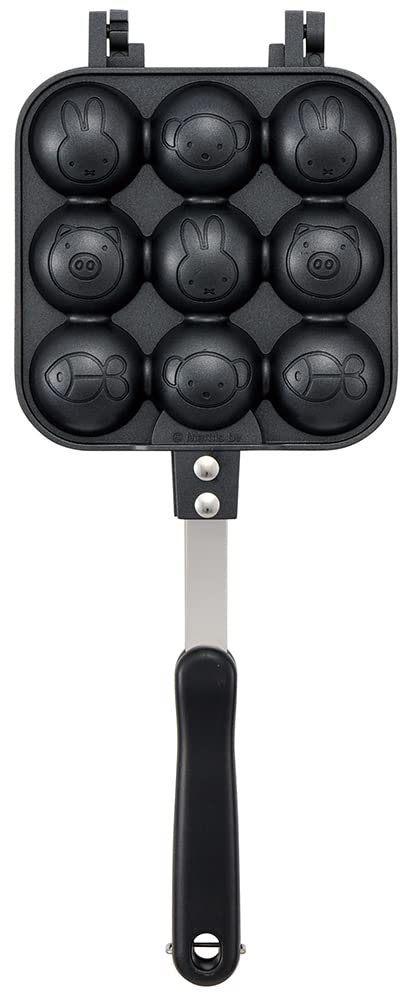 Skater Baby Castella Maker, Fun for Parents and Kids, Direct Heat, Miffy Design, Easy to Clean, ALOCT1-A