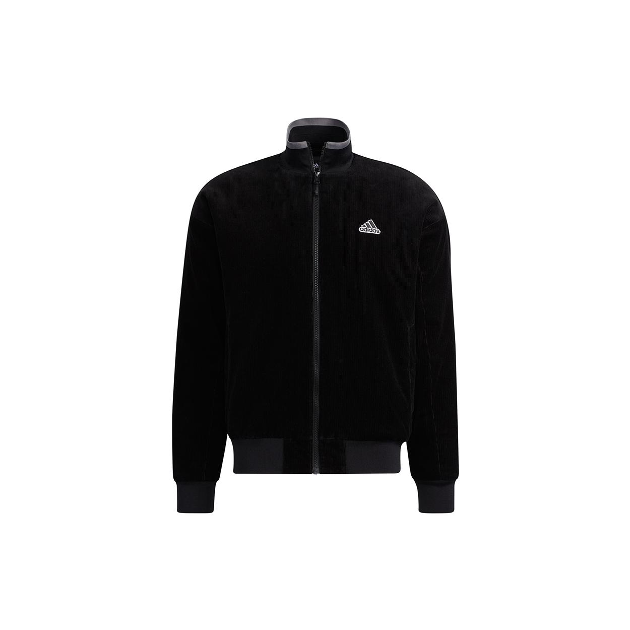 

New Adidas Corduroy Jacket Men s Black HD0360 XS