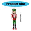 Classical Wood Candy Cookie Nutcrackers Soldier 38cm Holiday Decorative Figurine for Mantle Table Centerpieces Decors