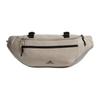 Casual Minimalist Multifunctional Practical Recyclable Material Sports Waist Bag Unisex Bags Gray IA5285