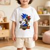 Children's T Shirt Kid Tee Boys Girls Top Children Child Quick Dry Kid Tshirts Sonic Baby Game Casual Print Top