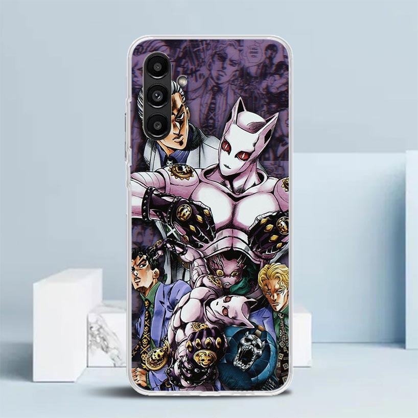 JoJo Adventure Killer Queen Phone Case For Samsung Galaxy A17 A37 A57 A16 A15 A14 A13 A56 A55 A54 A53 A36 A35 A34 A33 A26 A25 A2