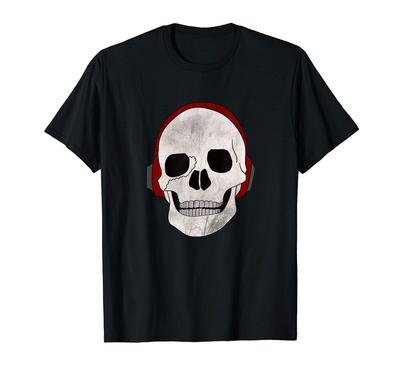 T-Shirt mit Totenkopf-Design