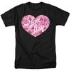 I Love Lucy Many Moods Logo Mens T Shirt Black Officially Licensed