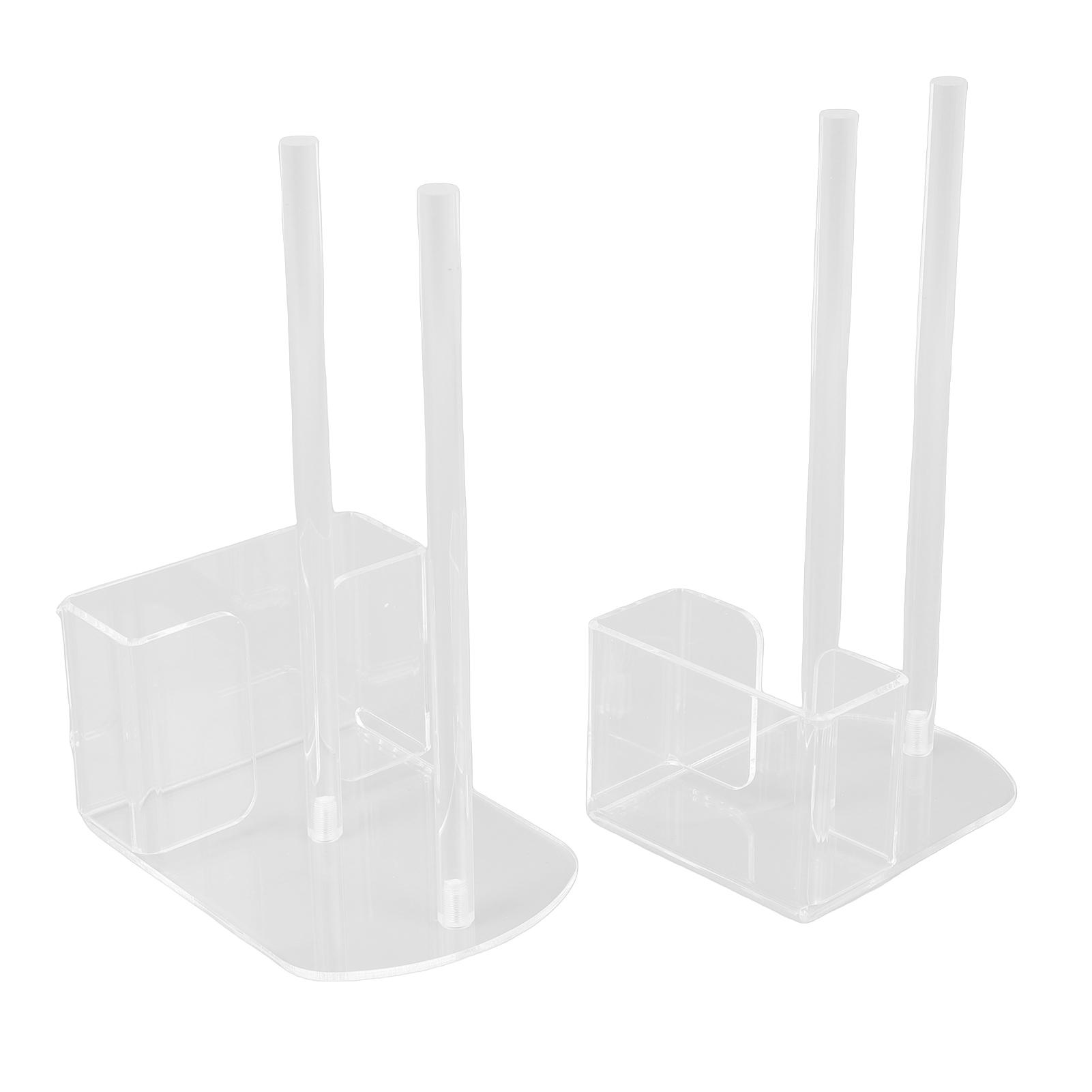 

2Pcs Mason Jar Lid Organizer Canning Lids Holder for Regular Wide Mouth Lids Rings Storage Rack Acrylic