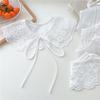 Lace Fake Collar Shoulder for Women Blouse Dress Shirt T-shirt Vest Jacket Detachable Collars Scarf Shawl Decoration Scarves