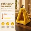 Hand Washable Plush Blanket Cage Foldable Design Fleece Bird Blanket Bird Warm Corner  For Parakeet