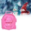 Winter Snowman Penguin Snowball Maker Clip Snow Mold Tool Kids Outdoor Play Toy