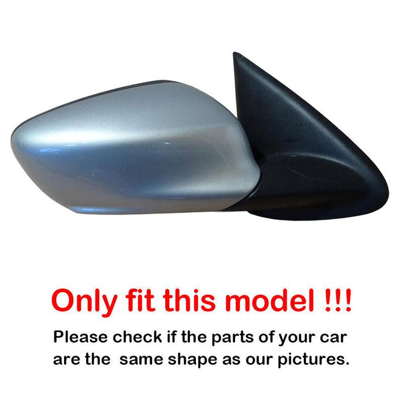 Pro Peugeot 301 2012-2018 Samolepka na auto Kryt zpětného zrcátka Boční zrcátko Kryt zrcátka Vnější Dveře Zadní pohled Pouzdro Lišta Stříbrný Chromovaný Kryt