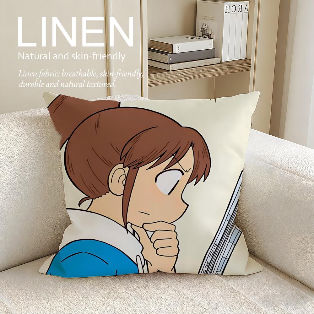Slice CITY THE ANIMATION Cushion Cover Pillowcase Set Pcs x x Breathable Washable Sofa Cushion Cover