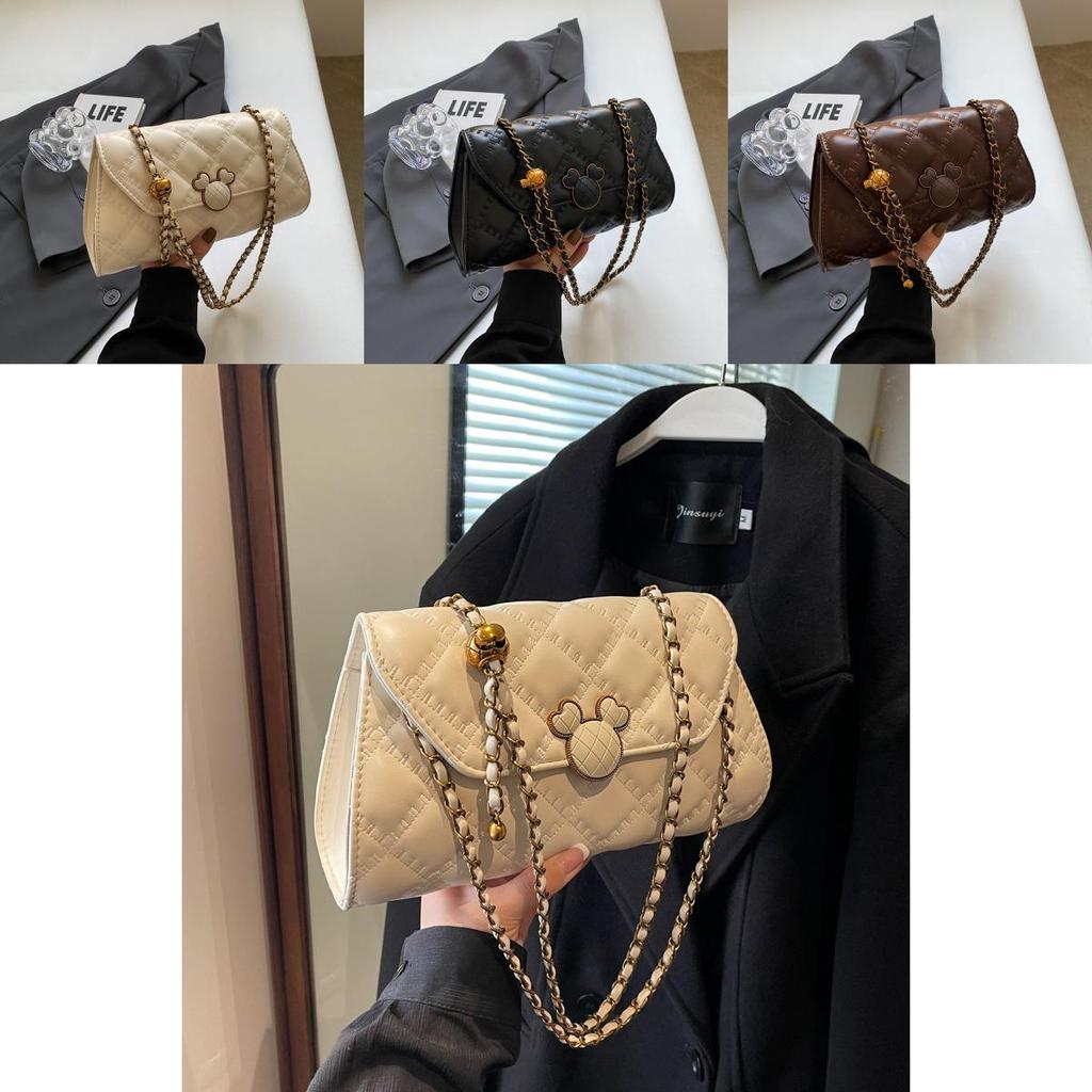 Fashionable Women's Designer Shoulder Bag 2023 New Winter French Small Crossbody Bag