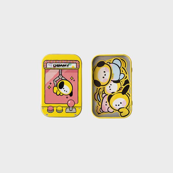 

Набор наклеек на мини-жестяной чехол Line Friends BT21 Chimmy