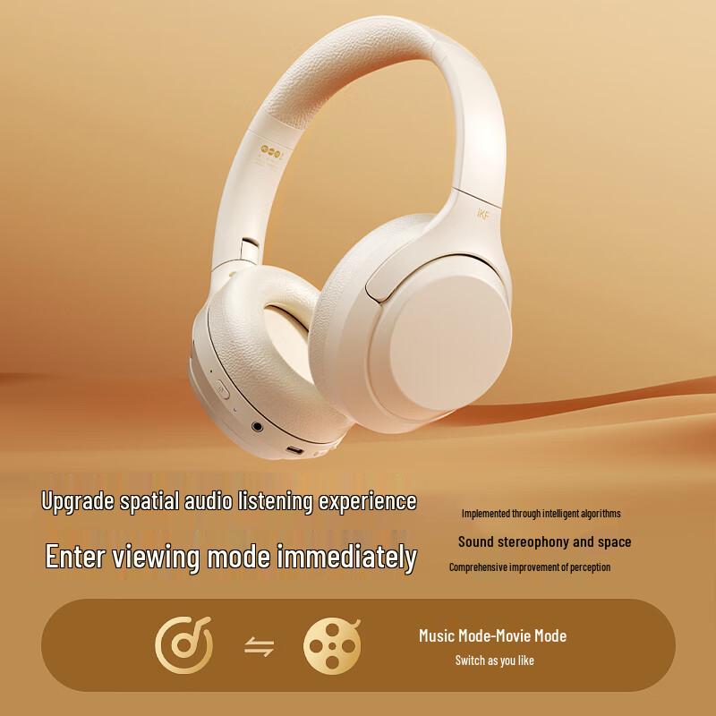 iKF T Series Wireless Bluetooth Over-Ear Headphones