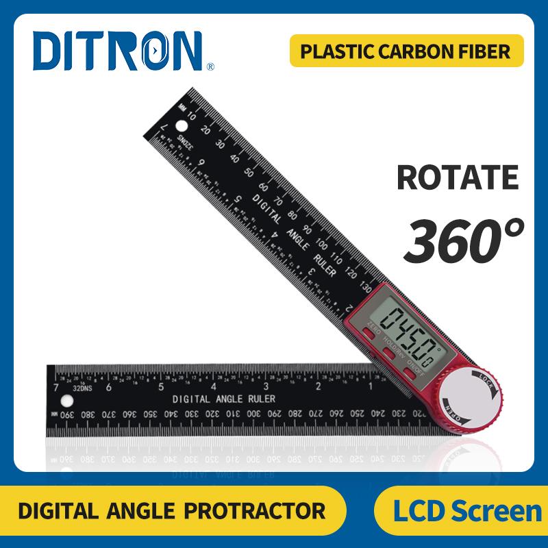 Digital Angle Ruler Inclinometer Electronic Goniometer Protractor Angle Finder Measuring Tool 200mm
