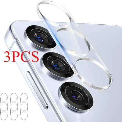 3pcs For Samsung Galaxy S24 S25 S26 Ultra Clear Camera Protector Cover Cap S 24 FE 25 Plus S25Ultra S26Ultra 5G Lens Glass Film