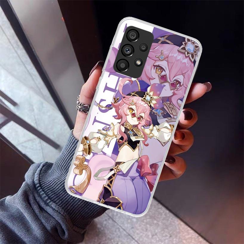 Genshin Impact Anime Phone Case For Samsung Galaxy A17 A57 A37 A16 A26 A36 A56 A15 A25 A35 A55 A14 A13 A54 A53 A34 A24 A33 A23 G