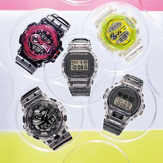 Casio Erkek Reçine 200M Suya Dayanıklı Analog Darbeye Dayanıklı Kuvars Saat GA-700SK-1A