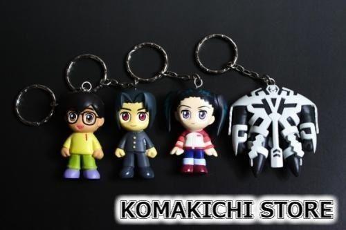 

[Б/У] NHK Gakuen Senki Muryou Фигурка Брелок 4 Типа Тацуо Сато Персонаж Аниме Маскот